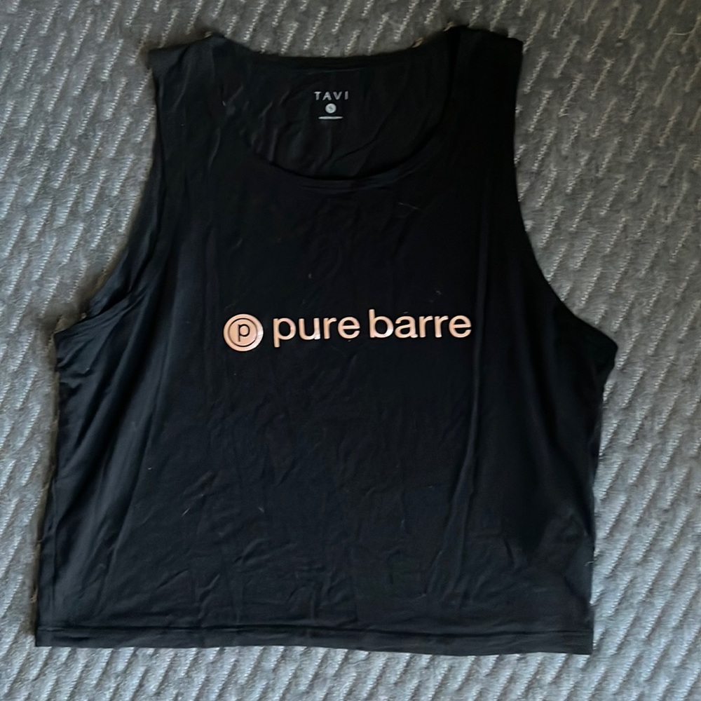 Pure Barre x Tavi Noir Crop Tank